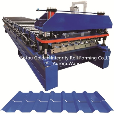 JCX Roof Panel Roll Forming Machine 1250mm Ibr Roof Sheeting Machine