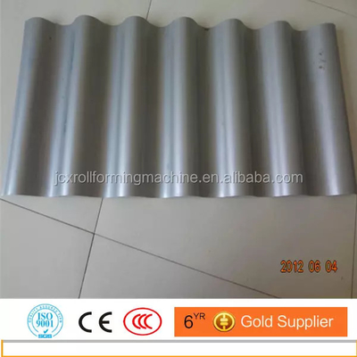 JCX New Corrugated Aluminum Iron Roofing Sheets Making Machine With New Technology and cold bending roll forming machine