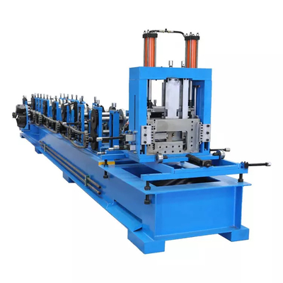 Full automatic CZ purlin profile light gauge steel frame roll forming machine