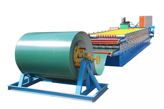 Hot sale high quality double layer ibr and corrugated profile roof sheet roll forming machine