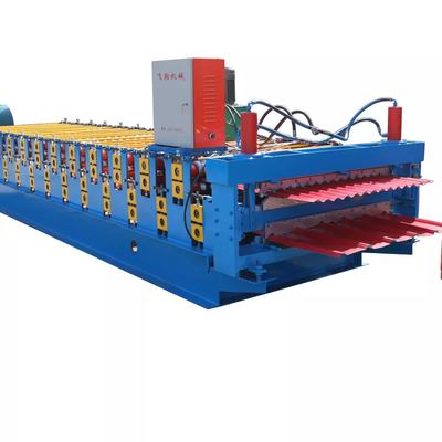 Good quality factory directly trapezoidal Steel roof panel Sheet roll forming machine