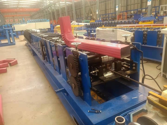 Square Downpipe Roll Forming Machine Metal Steel CE Certification