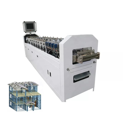 cangzhou C89 C140 C150 interchangeable 0.75-1.2mm steel framing machine villa prefab house building machine