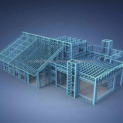 cangzhou C89 C140 C150 interchangeable 0.75-1.2mm steel framing machine villa prefab house building machine