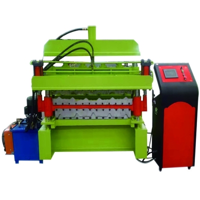 New Double Layer Trapezoidal And Corrugated Profile Steel Roofing Sheet Roll Forming Machine Roof Tile Making Machine