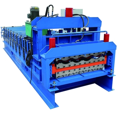Double layer roll forming machine