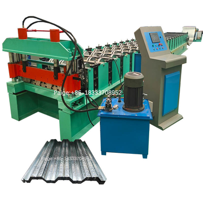 JCX DECK PANEL FULL AUTO HIGH QUALITY FLOOR DECK ROLL FORMING MACHINE 750 MODEL