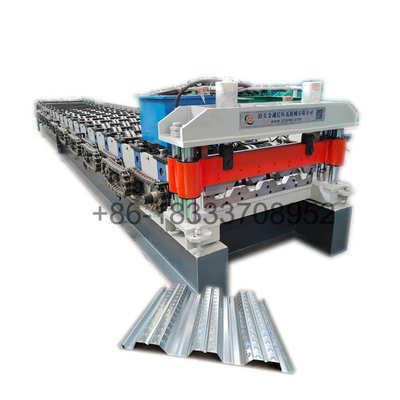 NEW DESIGN METAL GALVANIZED FLOOR DECKING PANEL ROLL FORMING MACHINE