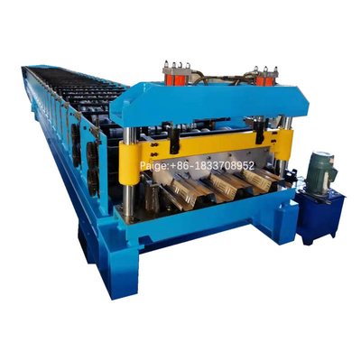 NEW DESIGN METAL GALVANIZED FLOOR DECKING PANEL ROLL FORMING MACHINE