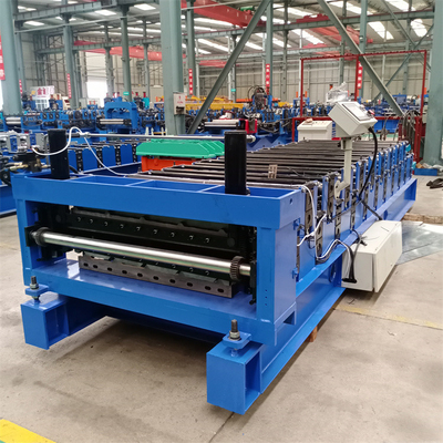 High Speed Metal Trapezoidal Roof Panel Double Layer Roll Forming Machine