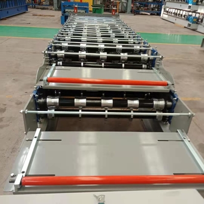 Steel Double Layer Roll Forming Machine For Metal Ibr Box Profile Roof Wall Panel