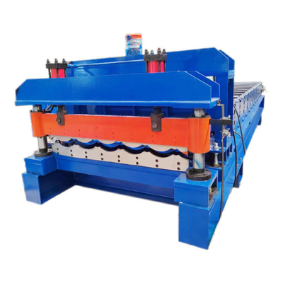 3-5m/Min Steel Tile Roll Forming Machine 235Mpa Yield Strength