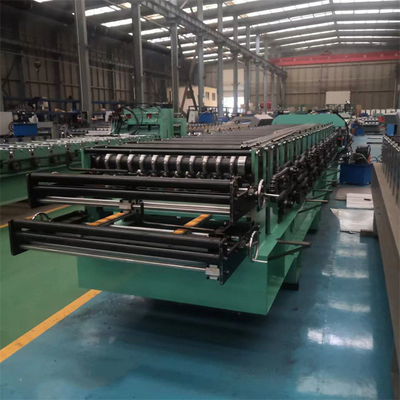Customized GI GL Steel Wall Panels Double Deck Roll Forming Machine For Metal Roofing Sheets