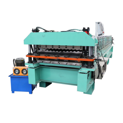 Customized Metal Double Deck Roll Forming Machine For Trapezoidal And Corrugated panel