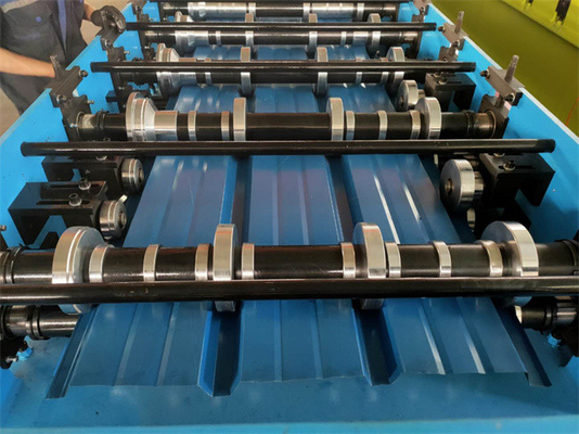 Iron 0.3-0.8mm trapezoidal roof sheet roll forming machine metal panel making machine