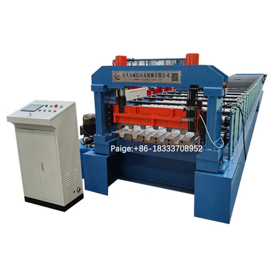METAL DECK ROLL FORMING MACHINE FLOOR DECK COLD ROLL FORMING MACHINE