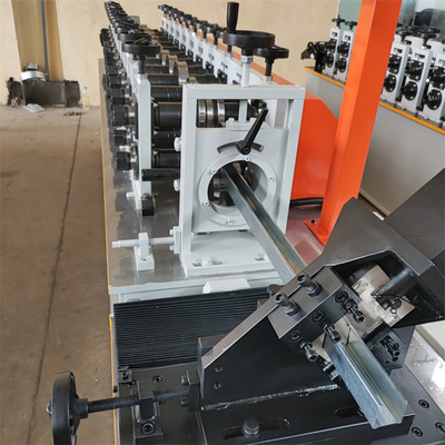 High Speed Light Steel Keel C Channel Stud And Track Roll Forming Machine For Drywall