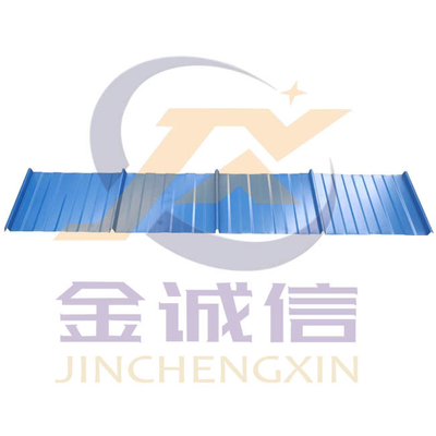 Color Steel Panel Standing Seam Roll Forming Machine PLC Control Full Automatic