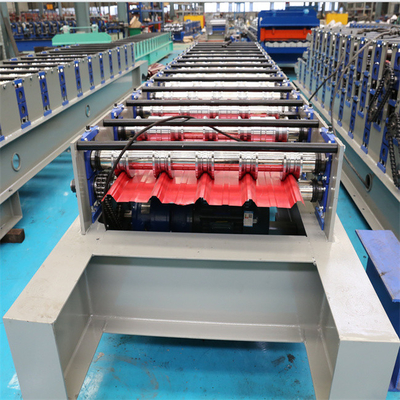 Color steel 15-20m/min roof panel roll forming machine fully automatic 0.3-0.8mm