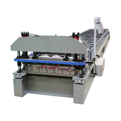 Hydraulic cutting PLC control roof panel roll forming machine 15-20m/min for roof wall