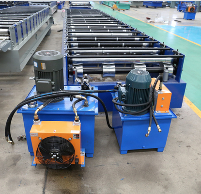 Roof panel glazed tile roll forming machine 0.3-0.8mm high speed color steel