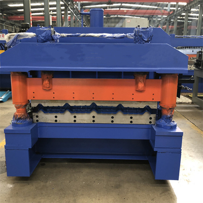 Customized glazed tile roll forming machine fully automatic hydraulic cutting