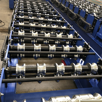 Customized glazed tile roll forming machine fully automatic hydraulic cutting