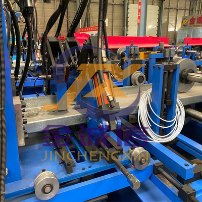 Building Construction Automatic Channel Profile CZ Purlin Roll Forming Machine