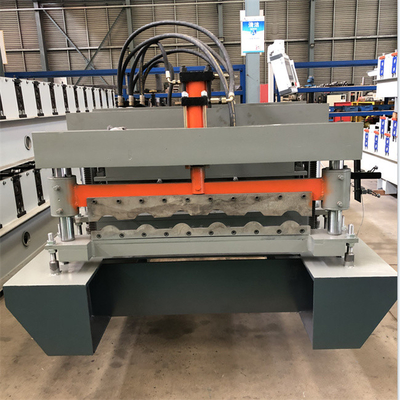 Adjustable glazed tile roll former machine step tile roof panel roll forming machine color steel