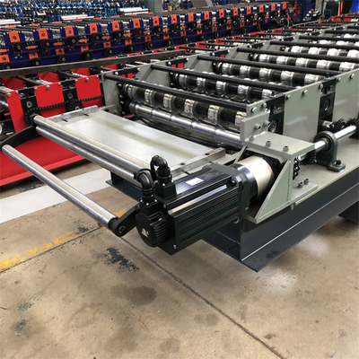 Adjustable glazed tile roll former machine step tile roof panel roll forming machine color steel