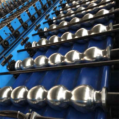 Customized aluminum glazed tile roll forming machine glazed tiles forming machine