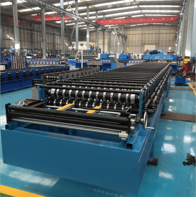 High Speed Corrugated Sheet Roll Forming Machine For Roof And Wall Panel