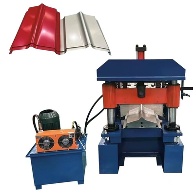 High quality and good price metal roofing sheet making roof ridge cap steel roll forming machine