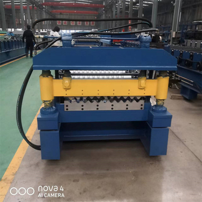 Color Steel Corrugated Roofing Wall Iron Sheet Making Metal Sheet Roll Forming Machine