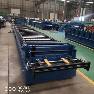 Painted Coated Metal Corrugated Wave Roof And Wall Panel Cold Roll Forming Machine
