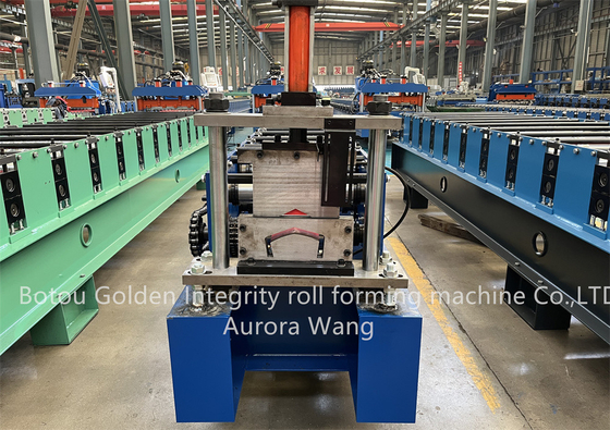 High quality and good price China factory roof tile profile ridge capping roll forming machine