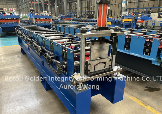 High quality and good price China factory roof tile profile ridge capping roll forming machine