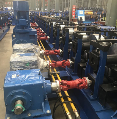 High Speed Highway Guardrail Roll Forming Machine Delta PLC Control System