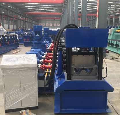 High Speed Highway Guardrail Roll Forming Machine Delta PLC Control System