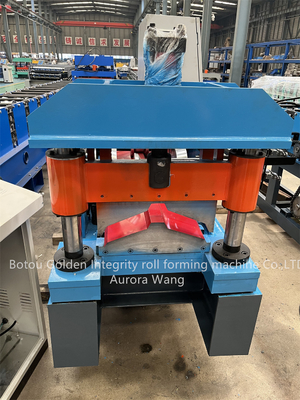 Good Quality Color Steel Metal Roof Ridge Roll Forming Machine With High Quality