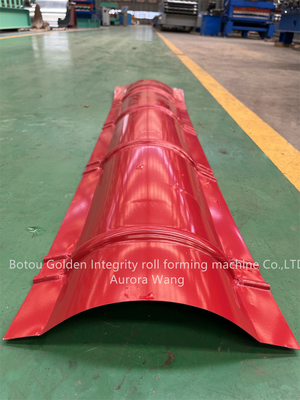 Good Quality Roof Flashing Roll Forming Machine Ridges Making Cover Metal Flashing Ridge Capping Roll Forming Machines