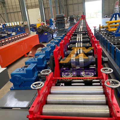 380V Roll Forming Machine For Solar Structure 41*21mm Unistrut Channel Roll Forming Machine