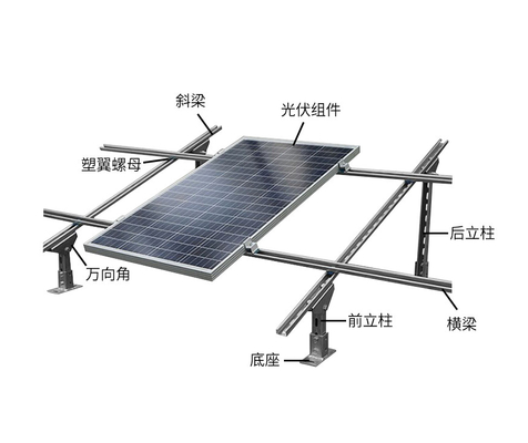 C Channel Unistrut Roll Forming Machine 8-15m/min for solar panel support