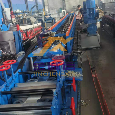 Hydraulic Cutting Roll Forming Machine For Solar Structure 10-23m/min