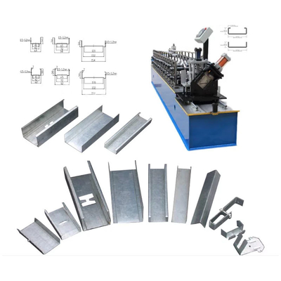 Drywall Channel 415V Stud And Track Machine 45-50m/min fast speed