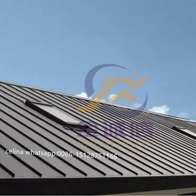 Full Automatic GI And GL Material Joint Hidden Roof Panel Roll Forming Machine