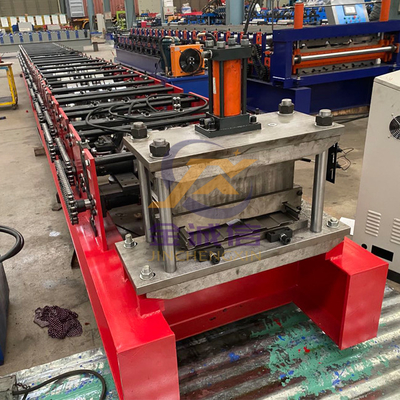Main Power 4KW Standing Seam Roll Forming Machine CR12 Mould Steel Cutter
