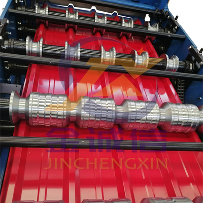 Full Automatic Color Steel IBR 686 Roof Panel Roll Forming Machine PLC Control