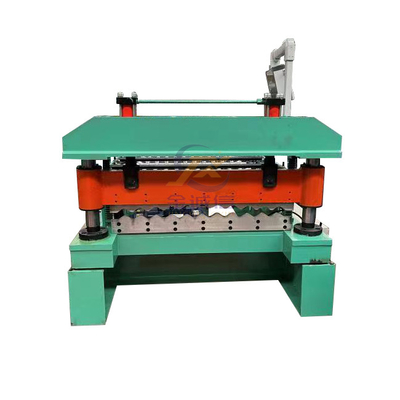 High Efficiency Corrugated Iron Rolling Machine With Delta PLC