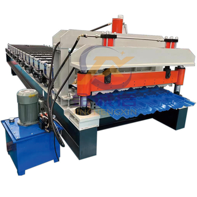 5.5kW Glazed Tile Making Machine Low Noise PLC And Converter Controlling System